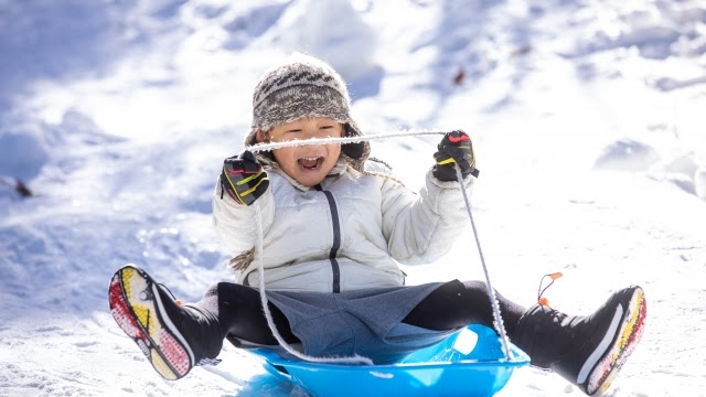 ソリ滑り・スノーボード体験会